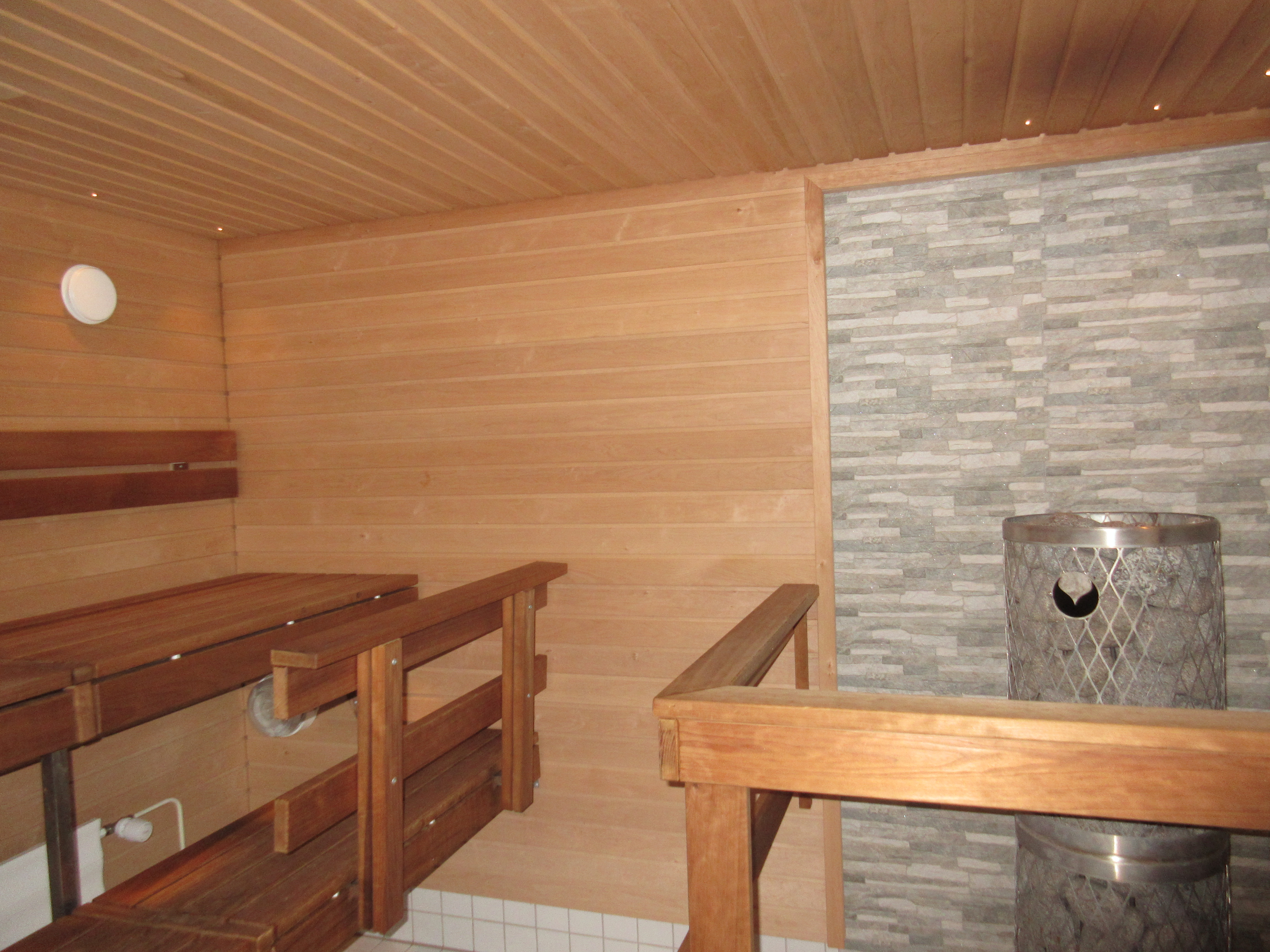 B-talon sauna.